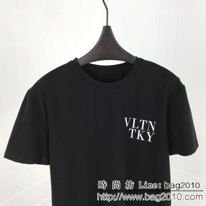 Valentino 華倫天奴 TKY東京系列 限定款 VLTN 東京漫畫系列 二次元概念T 黑色（小老虎） 白色（小黑豹） ydi2289